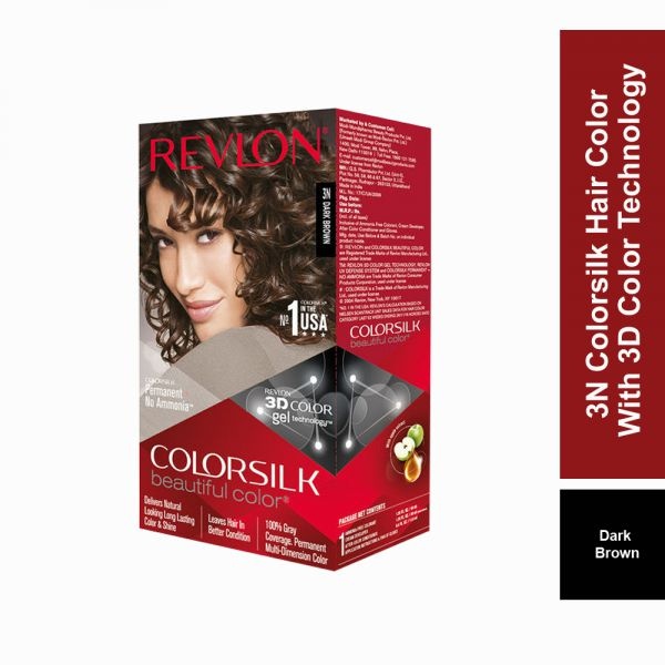 Revlon Hair Colors Colorsilk Brown Black 40Ml - REVLON - Hair Care - in Sri Lanka