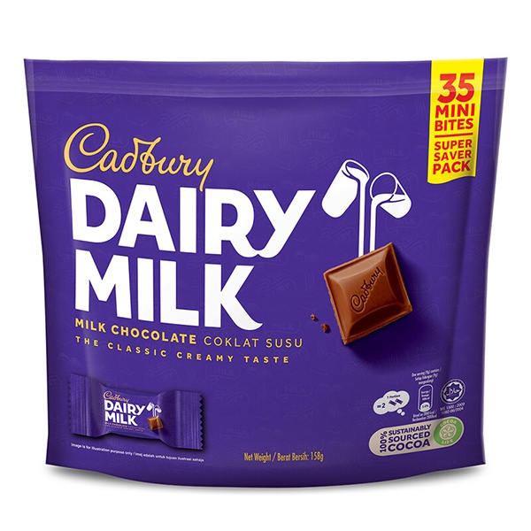 Cadbury Dairy Milk Chocolate Mini Bites 180G - CADBURY - Confectionary - in Sri Lanka