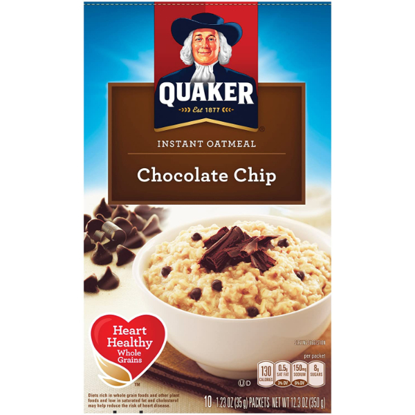 Quaker Oats Chocolate Chips 108G - QUAKER OAT - Biscuits - in Sri Lanka