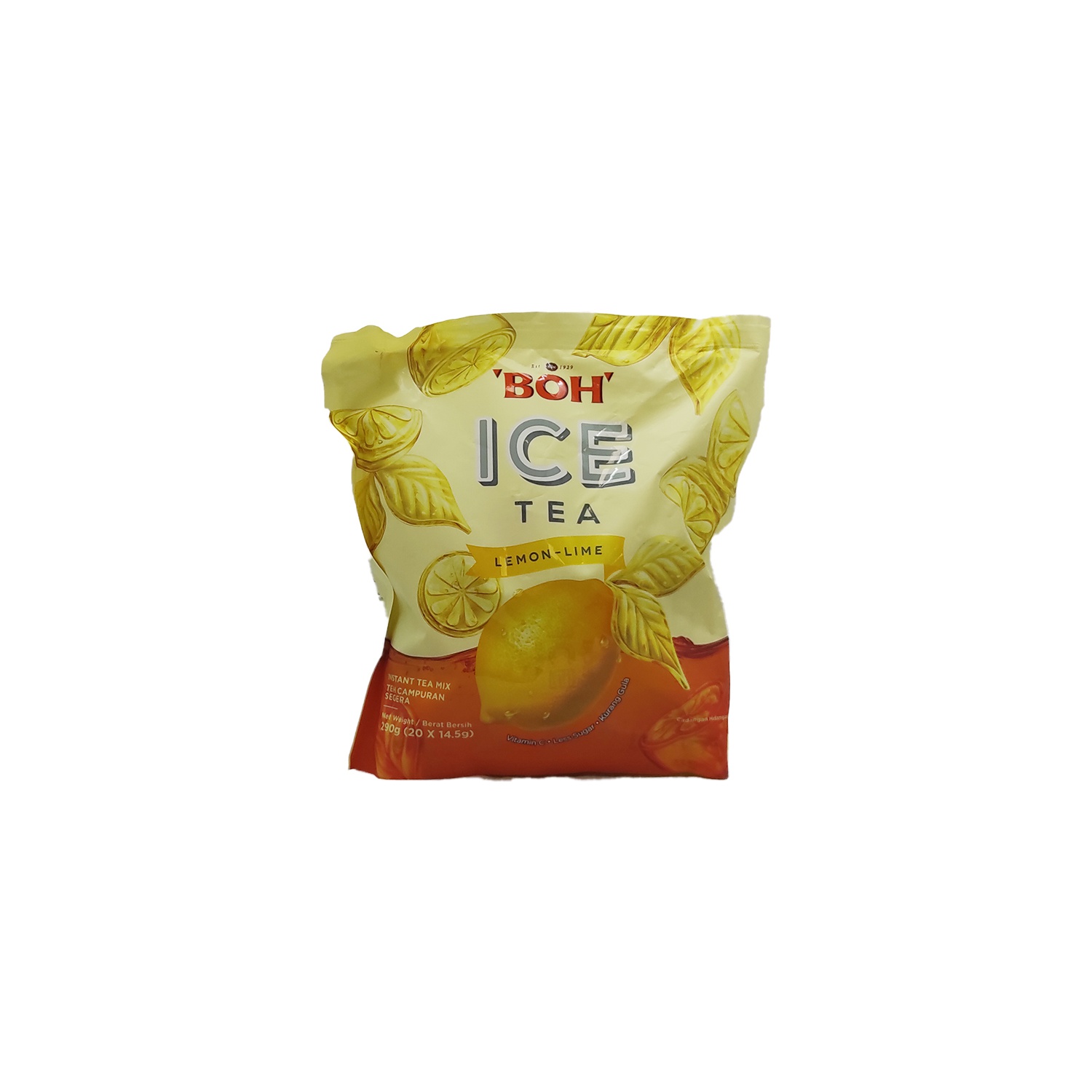 Boh Lemon Lime Ice Tea 20'S 290G - BOH - Rtd Single Consumption - in Sri Lanka