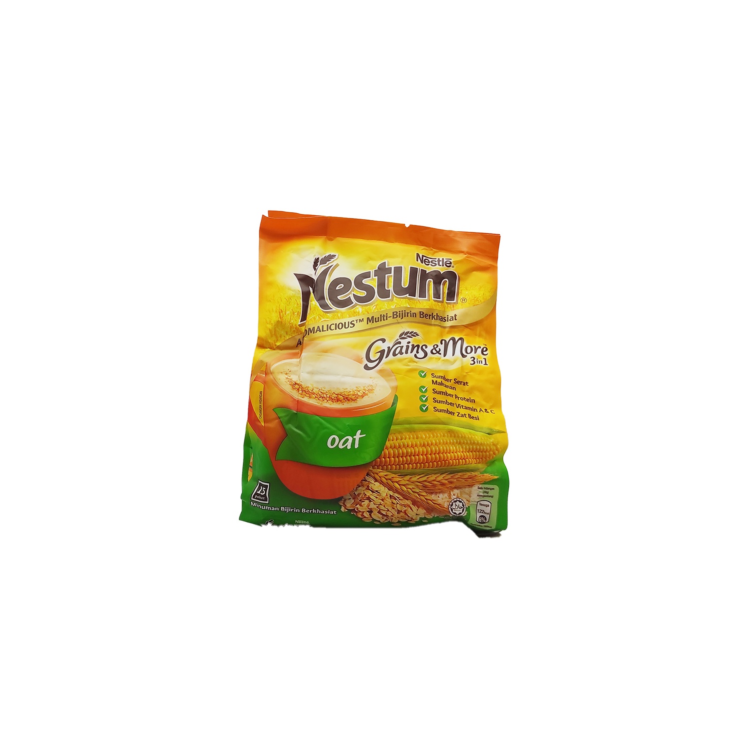 Nestle Nestum Oat 3 In 1 Cereal Drink 15S 450G - NESTLE - Malt - in Sri Lanka