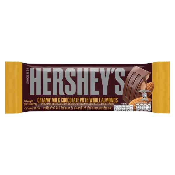 Hershey'S Whole Almonds Milk Chocolate 40G - HERSHEY'S - Confectionary - in Sri Lanka
