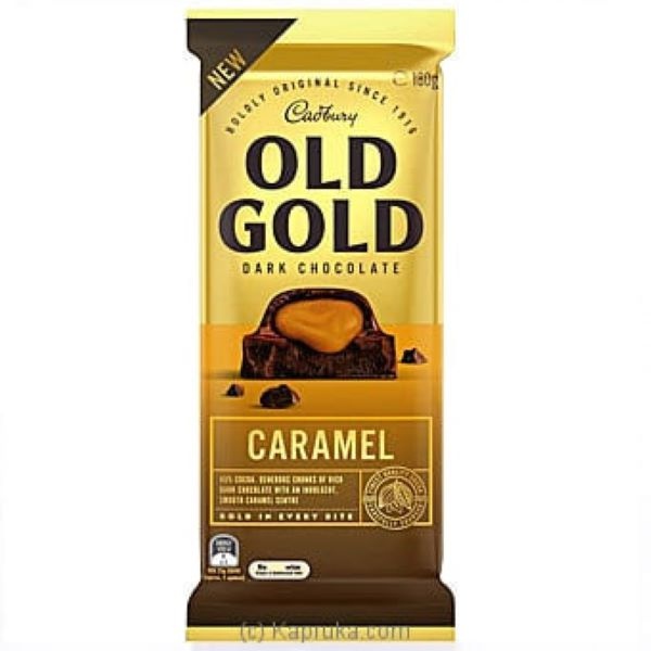 Cadbury Old Gold Dark Chocolate Caramel 180G - CADBURY - Confectionary - in Sri Lanka