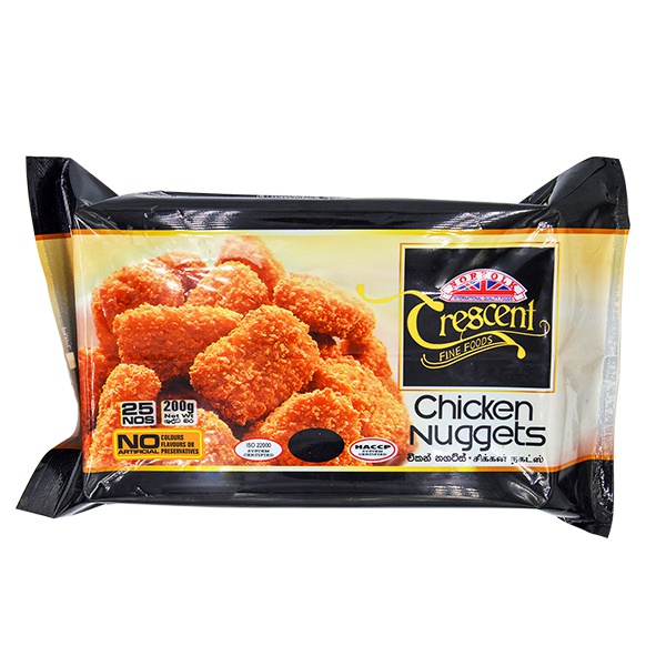 Crescent Chicken Nugget 200G - CRESCENT - Frozen Rtc Snacks - in Sri Lanka