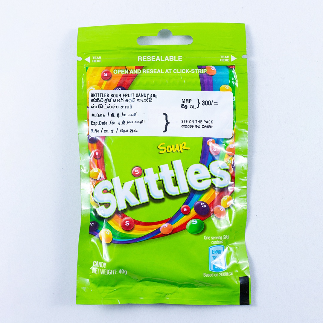Skittles Sour 40G - SKITTLES - Confectionary - in Sri Lanka