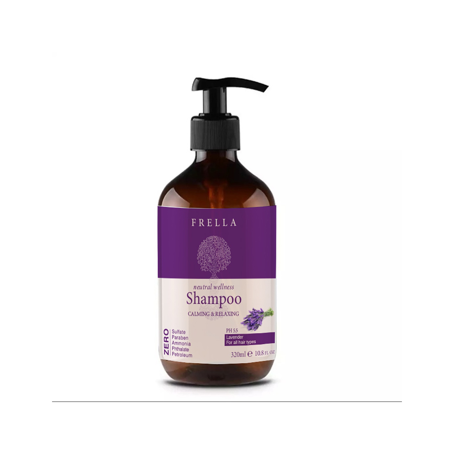 Frella Neutral Shampoo Lavendar 320Ml - FRELLA - Beauty Otc & Natural Beauty Care - in Sri Lanka