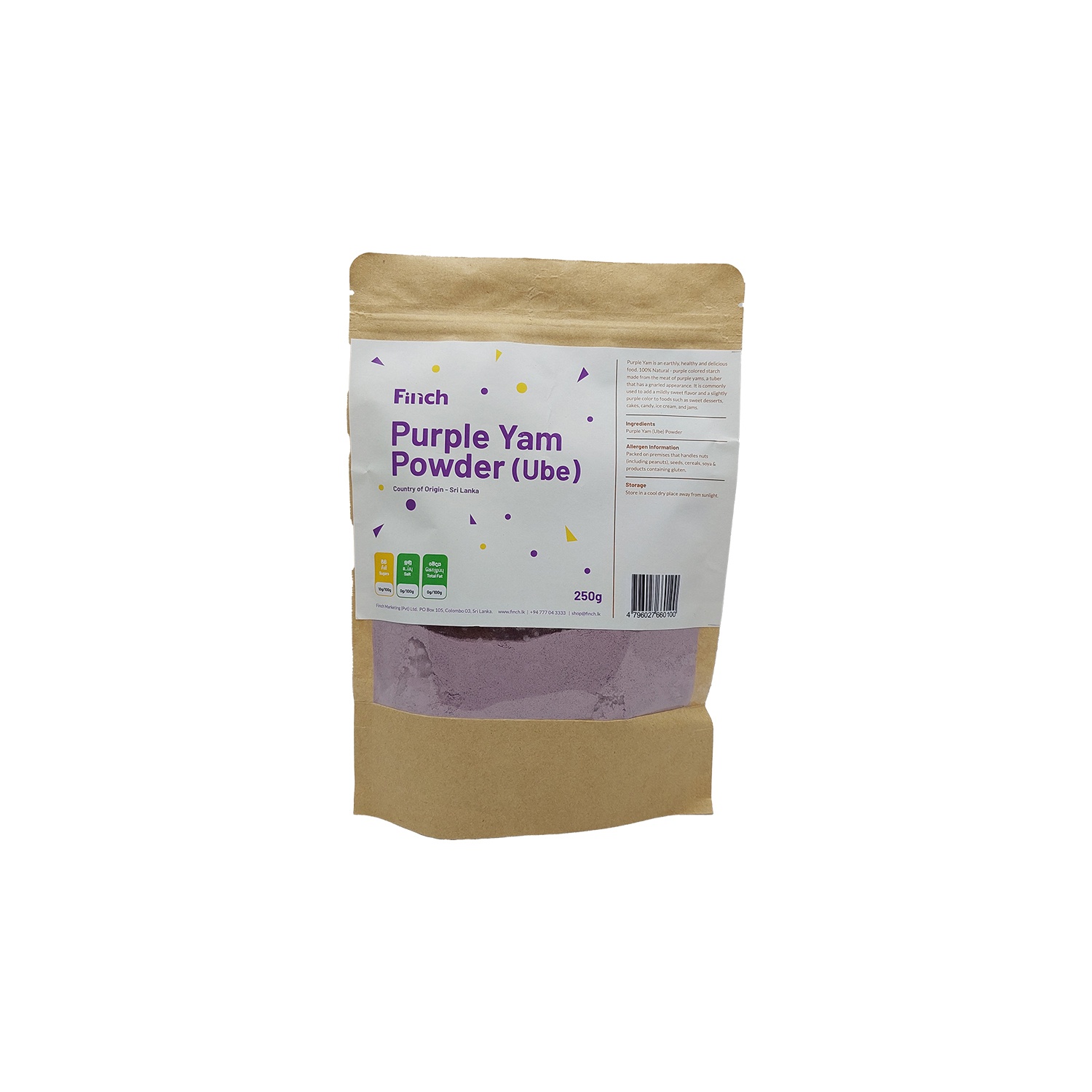 Finch Purple Yam Flour 250G - FINCH - Flour - in Sri Lanka