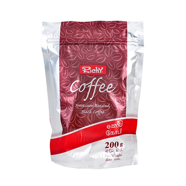 Richy Premium Roasted Black Coffee 200G - RICHY - Coffee - in Sri Lanka