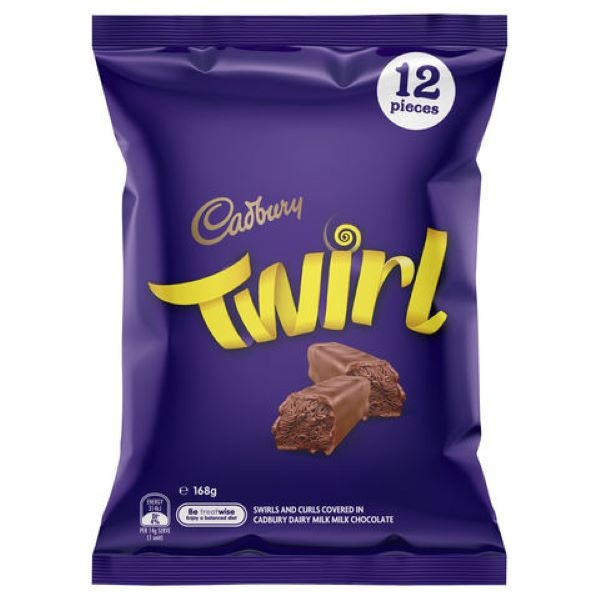 Cadbury Twirl Chocolate Bag 168G - CADBURY - Confectionary - in Sri Lanka