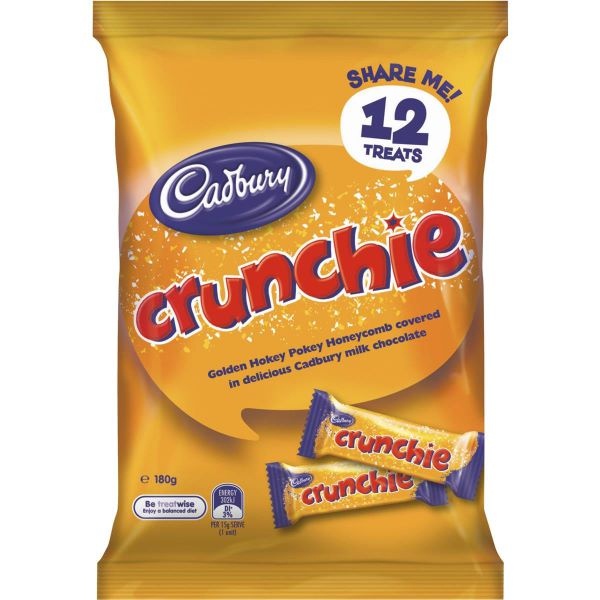 Cadbury Crunchie Chocolate Bag 180G - CADBURY - Confectionary - in Sri Lanka