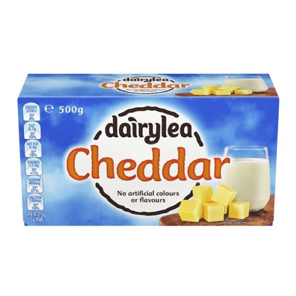 Dairylea Cheddar Cheese 500G - DAIRYLEA - Processed Cheese - in Sri Lanka