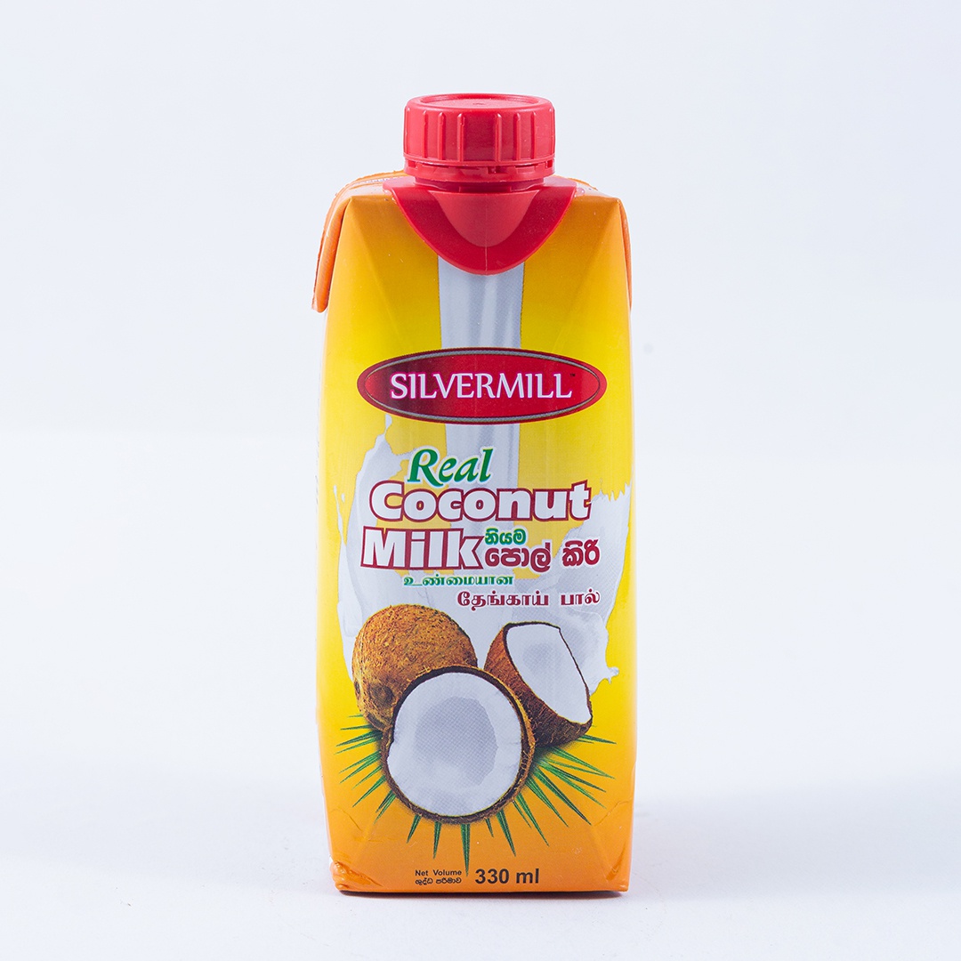 Silvermill Real Coconut Milk 330ml Glomarklk 