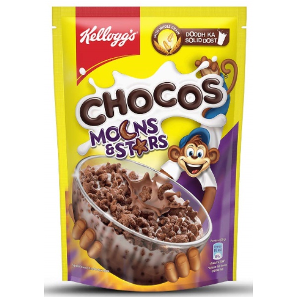 Kelloggs Chocos Moons & Stars 360G - KELLOGGS - Cereals - in Sri Lanka