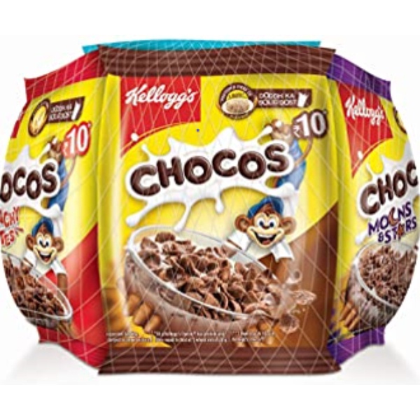 Kelloggs Chocos Varitey Pack 5*26G - KELLOGGS - Cereals - in Sri Lanka