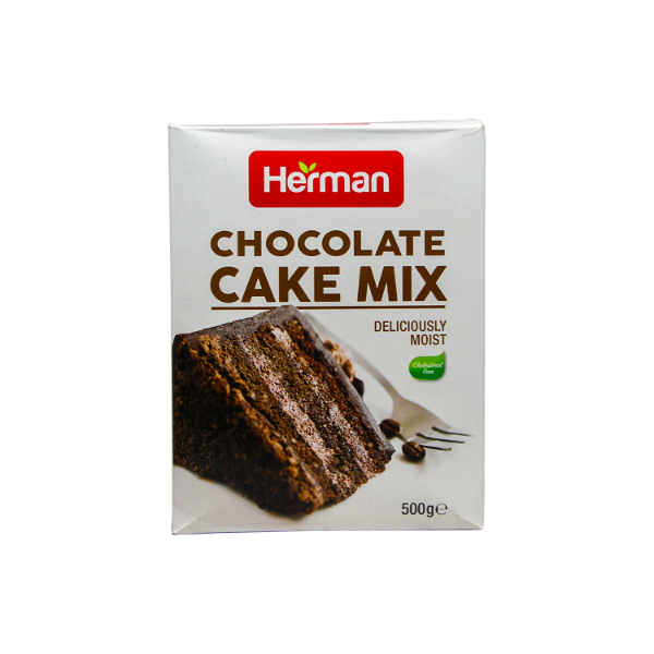 Herman Chocolate Cake Mix 500G - HERMAN - Dessert & Baking - in Sri Lanka