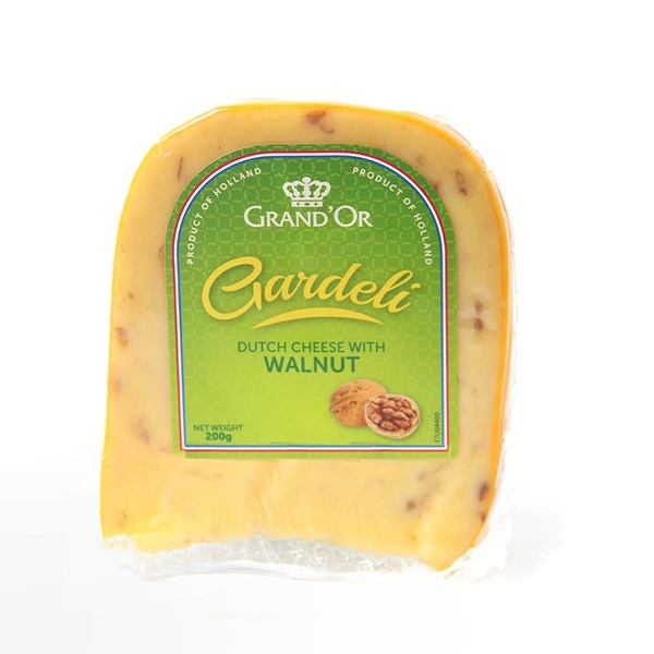 Grand'Or Dutch Cheese With Walnuts 200G - GRAND'OR - Cheese - in Sri Lanka