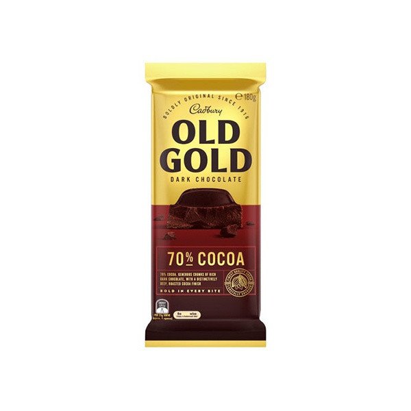 Cadbury Old Gold Dark Chocolate 70% Cocoa 180G - CADBURY - Confectionary - in Sri Lanka