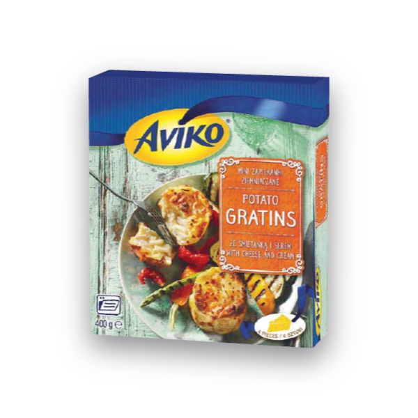 Aviko Potato Gratins Cream & Cheese 400G - Aviko - Frozen Rtc Snacks - in Sri Lanka