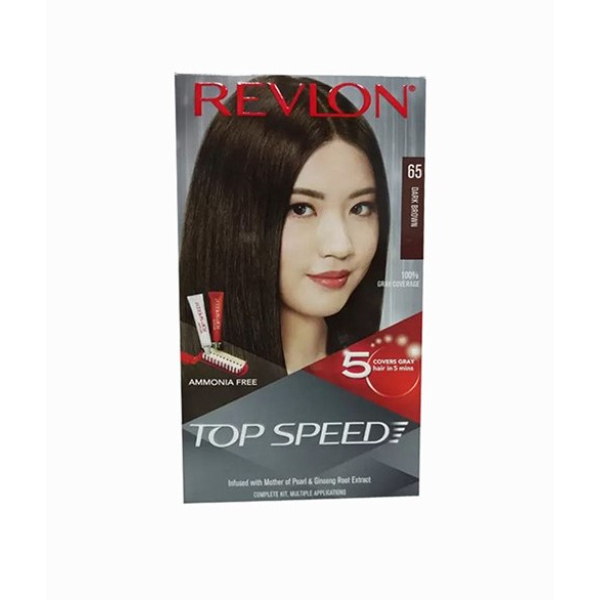 Revlon Top Speed Hair Color Woman-Dark Brown 40Ml - REVLON - Hair Care - in Sri Lanka