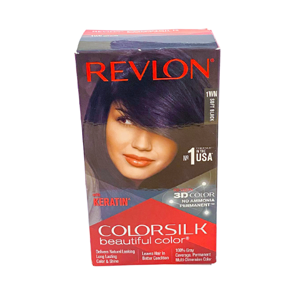 Revlon Colorsilk 3D Hair Color-Soft Black 40Ml - REVLON - Hair Care - in Sri Lanka