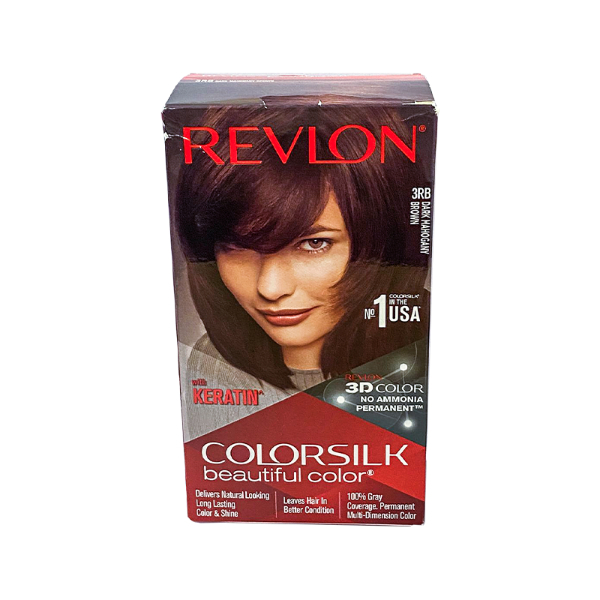 Revlon Colorsilk 3D Hair Color-Dark Mahogany Brown 40Ml - REVLON - Hair Care - in Sri Lanka