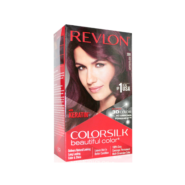 Revlon Colorsilk 3D Hair Color-Deep Burgundy 40Ml - REVLON - Hair Care - in Sri Lanka