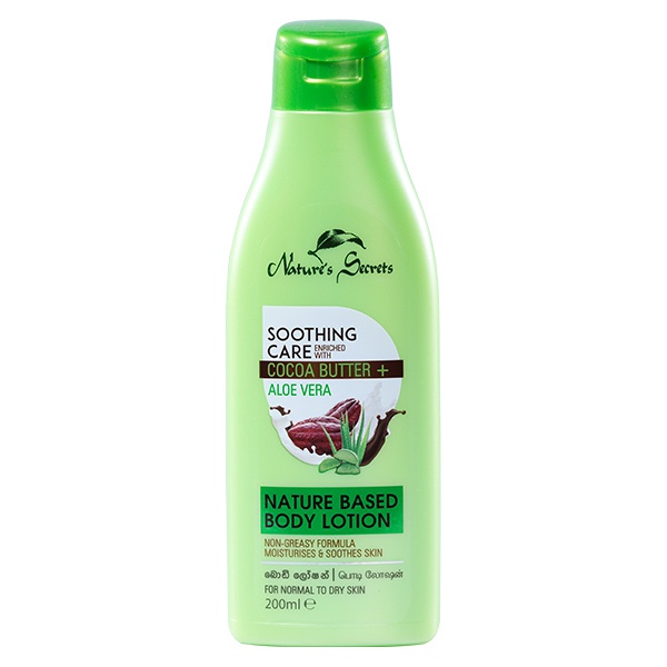 Nature'S Secrets Body Lotion Soothing Care With Aloe Vera 200Ml - NATURE'S SECRETS - Skin Care - in Sri Lanka