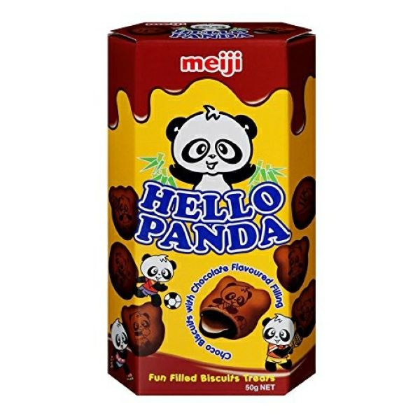 Hello Panda Chocolate Flavoured Biscuit 50G - HELLO PANDA - Biscuits - in Sri Lanka