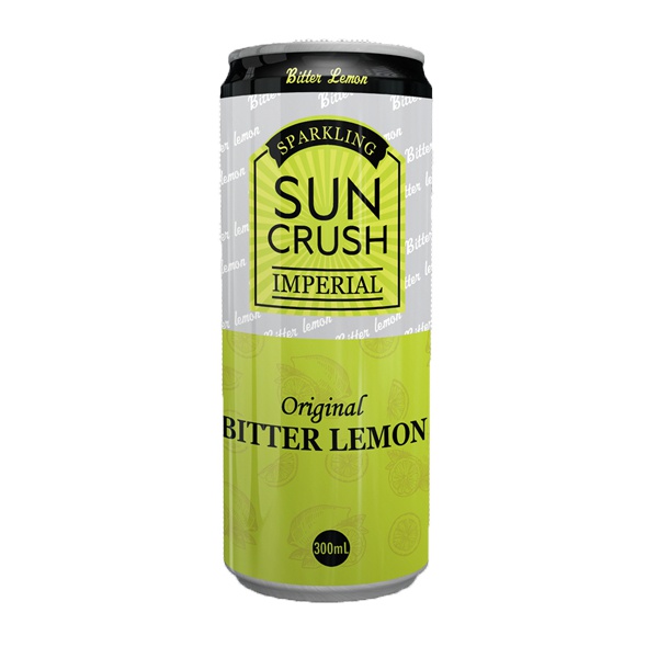 Sun Crush Imperial Bitter Lemon Sparkling Drink300Ml - SUN CRUSH - Rtd Single Consumption - in Sri Lanka
