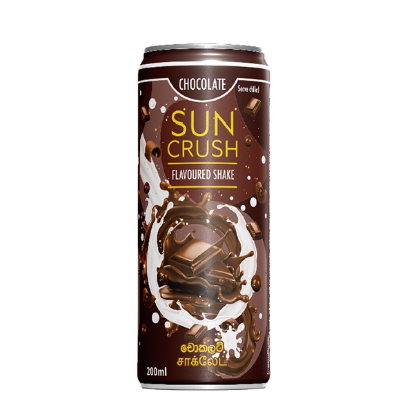 Sun Crush Chocolate Flavored Drink 180Ml - SUN CRUSH - Rtd Single Consumption - in Sri Lanka