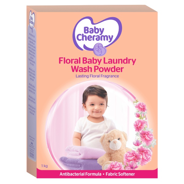 Baby Cheramy Floral Laundry Wash Powder 1Kg - BABY CHERAMY - Baby Need - in Sri Lanka