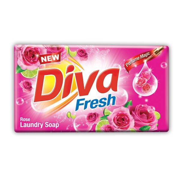Diva Rose Detergent Soap 115G - DIVA - Laundry - in Sri Lanka