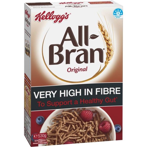 Kellogg's All Bran Original High Fibre Breakfast Cereal 530G - Kellogg's - Cereals - in Sri Lanka