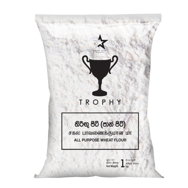 SERENDIB TROPHY WHEAT FLOUR 1KG - SERENDIB - Flour - in Sri Lanka