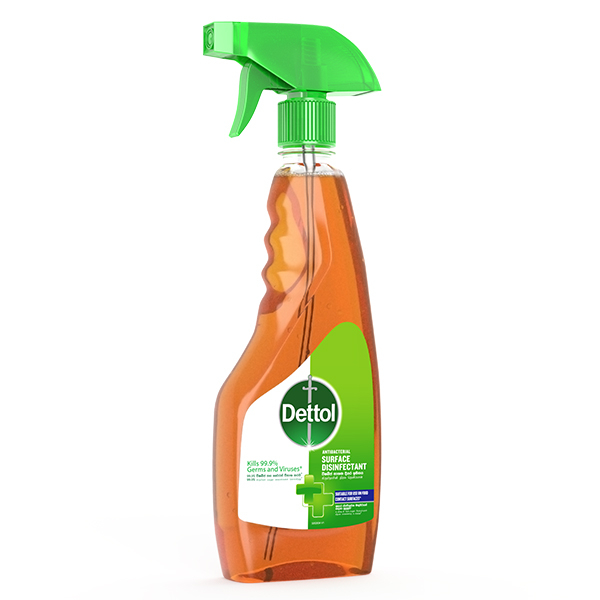 Dettol Anti Bacterial Surface Disinfectant Spray 500Ml - DETTOL - Cleaning Consumables - in Sri Lanka