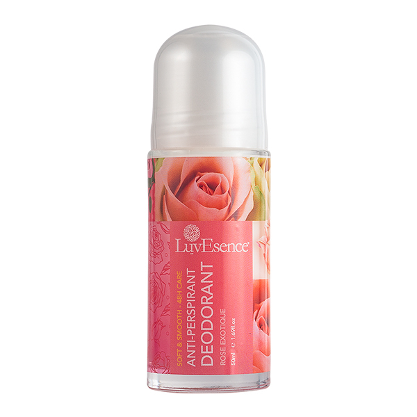 Luvesence Rose Exotique Anti-Perspirant Deo Roll On 50Ml - LUVESENCE - Female Fragrances - in Sri Lanka