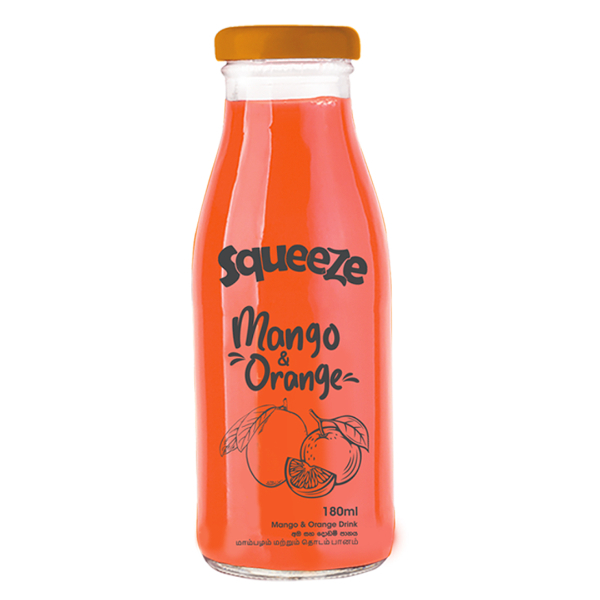 Squeeze Mango & Orange Drink180Ml - SQUEEZE - Rtd Single Consumption - in Sri Lanka