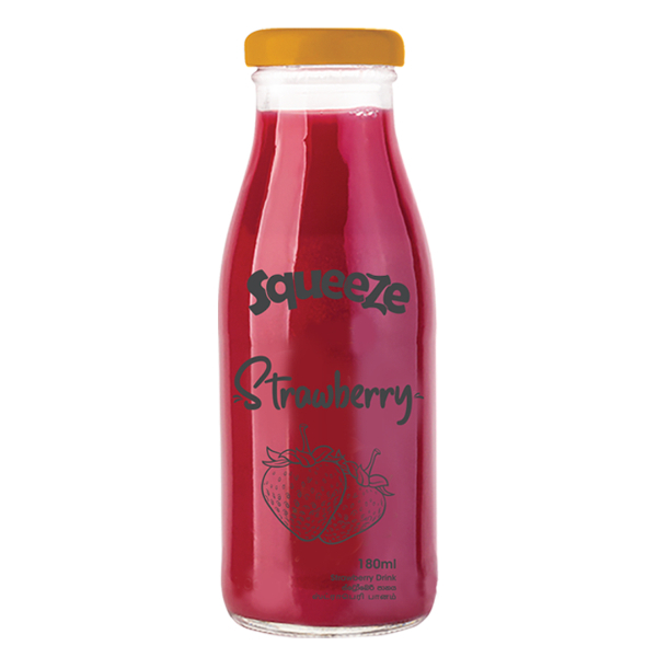 Squeeze Strawberry Drink 180Ml - SQUEEZE - Rtd Single Consumption - in Sri Lanka