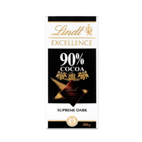 Lindt Excellence 90% Cocoa Supreme Dark Chocolate 100G - LINDT - Confectionary - in Sri Lanka