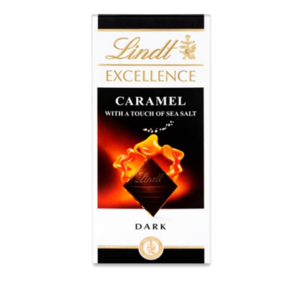 Lindt Excellence Caramel Dark Chocolate 100G - LINDT - Confectionary - in Sri Lanka