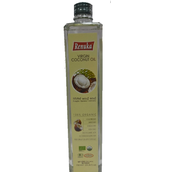 Renuka Virgin Coconut Oil 750Ml - RENUKA - Oil / Fat - in Sri Lanka