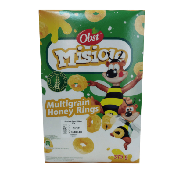 Obst Misiole Multigrain Honey Rings 375G - OBST - Cereals - in Sri Lanka