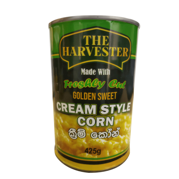 The Harvester Cream Style Corn 425G - THE HARVESTER - Processed/ Preserved Vegetables - in Sri Lanka