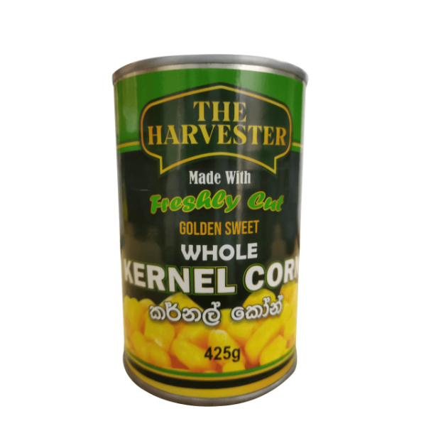 The Harvester Whole Kernel Corn 425G - THE HARVESTER - Processed/ Preserved Vegetables - in Sri Lanka