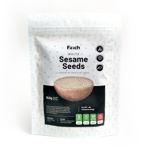 Finch White Sesame Seeds 150G - FINCH - Pulses - in Sri Lanka
