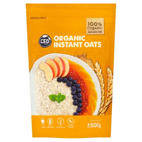 Ced Organic Instant Oats 500G | Glomark.lk