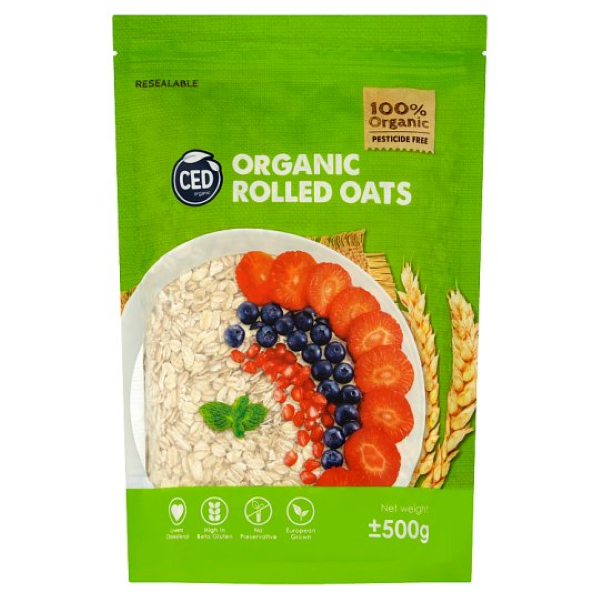 Ced Organic Rolled Oats 500G - CED - Cereals - in Sri Lanka