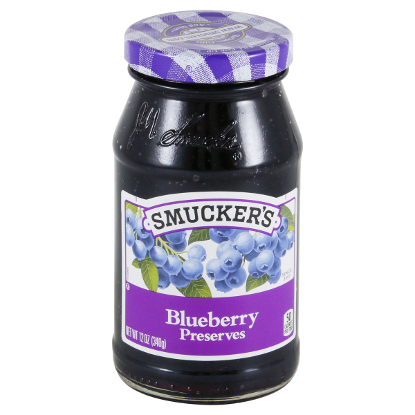Smucker'S Blueberry Preserves Jam 340G - SMUCKER'S - Spreads - in Sri Lanka