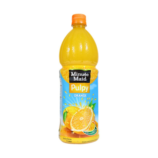 Minute Maid Pulpy Orange Drink 1L - MINUTE MAID - Juices - in Sri Lanka