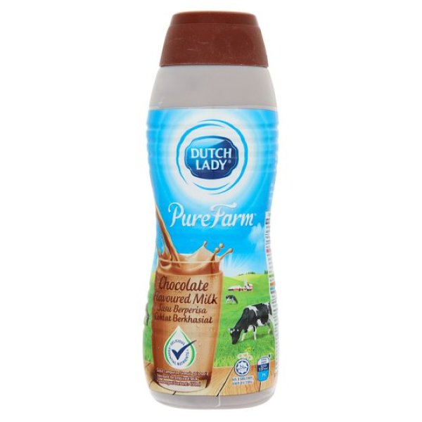 Dutch Lady Chocolate Milk 450Ml - DUTCH LADY - Rtd Single Consumption - in Sri Lanka